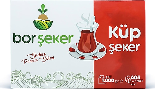 Bor Şeker Küp Şeker 1 kg