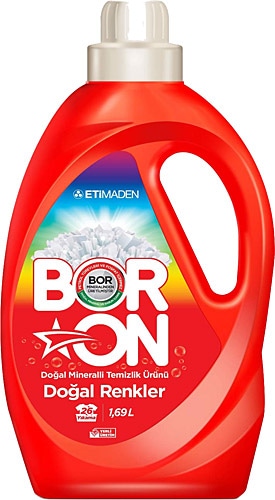 Boron Doğal Renkler Renkliler İçin Sıvı Deterjan 26 Yıkama 1.69 lt