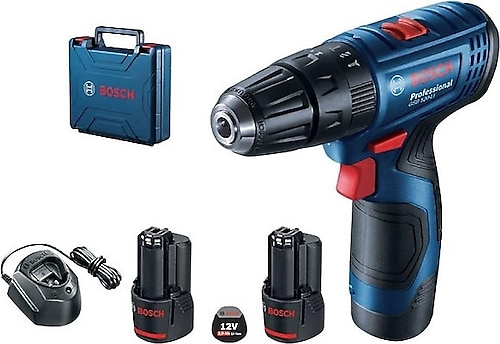 Bosch GSB 120-LI 12 V 2x2 Ah Akülü Darbeli Vidalama Makinesi