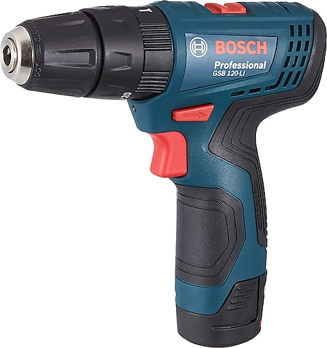 Bosch GSB 120-LI 12 V Tek Akülü Darbeli Vidalama Makinesi