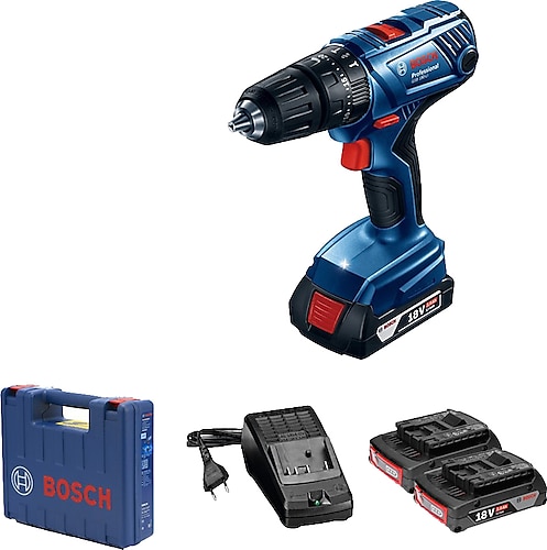 Bosch GSB 180-LI Çift Akülü Vidalama Makinesi