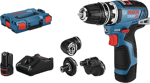 Bosch GSR 12V-35 FC 3 Ah Çift Akülü Vidalama Makinesi