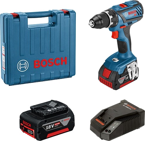 Bosch GSR 18V-28 Çift Akülü Vidalama Makinesi