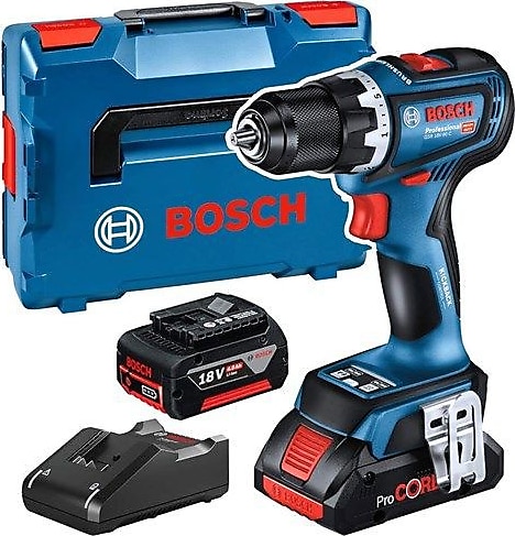 Bosch GSR 18V-90 C Çift Akülü Vidalama Makinesi