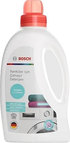 Bosch Renkliler için Sıvı Çamaşır Deterjanı 1.5 lt