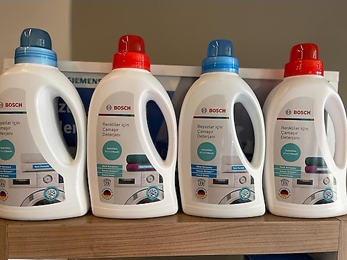 Bosch Siemens Sıvı Çamaşir Deterjanı Renklı Beyaz Set 4"lü - 1,5 lt