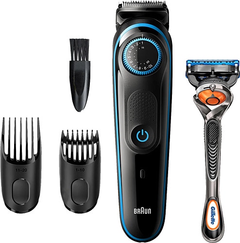 Braun BT5240 + Gillette Fusion5 ProGlide Saç ve Sakal Şeklillendirici