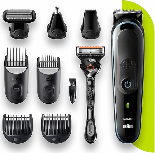Braun MGK 5380 + Gillette 9'u 1 Arada Erkek Bakım Seti