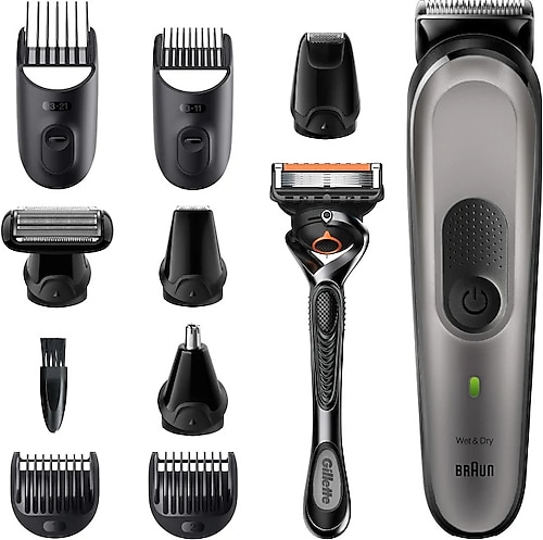 Braun MGK7320 + Gillette ProGlide 10'u 1 Arada Erkek Bakım Seti