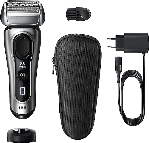 Braun Series 8 8417 Islak Kuru Tıraş Makinesi + Şarj Standı + Seyahat Çantası