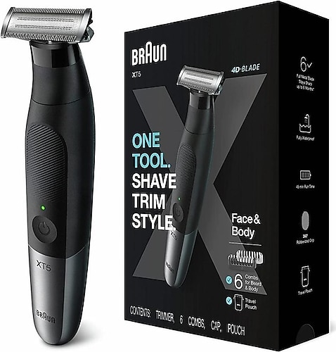Braun Series Xt5 - Sakal Düzeltici, Tıraş Makinesi