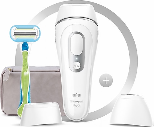 Braun Silk Expert Pro 3 Pl3133 Yeni Nesil IPL + Seyahat Çantası Lazer Epilasyon Aleti