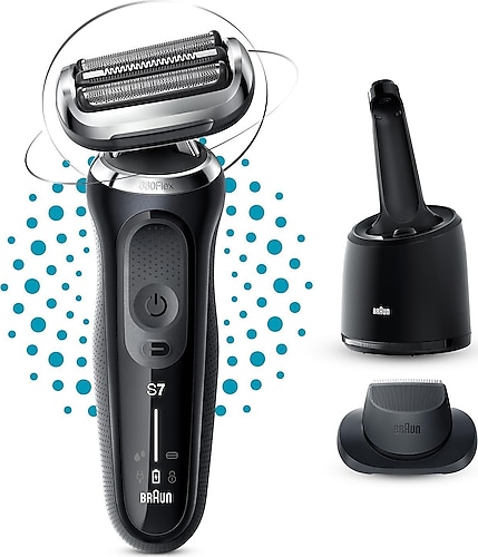 Braun Yeni Seri 7 7200cc SmartCare AutoSense 360° Flex Islak Kuru Tıraş Makinesi