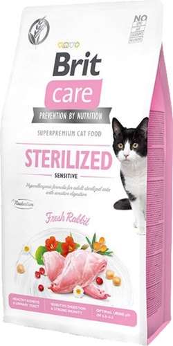 Brit Care Sterilised Sensitive Tavşanlı 7 kg Kısırlaştırılmış Yetişkin Kedi Maması