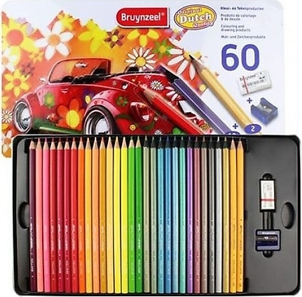 Bruynzeel 60'lı Kuru Boya Seti