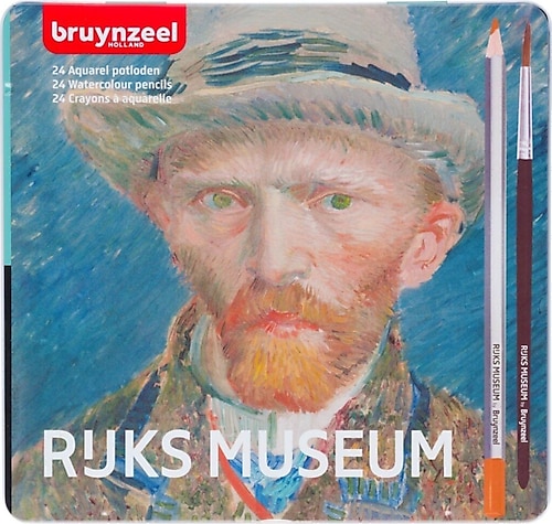 Bruynzeel Van Gogh Aquarelle 24'lü Kuru Boya Seti