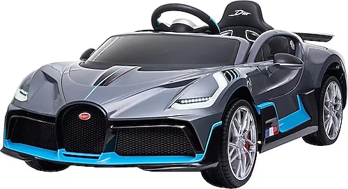 Bugatti Divo 12V Akülü Araba Gri