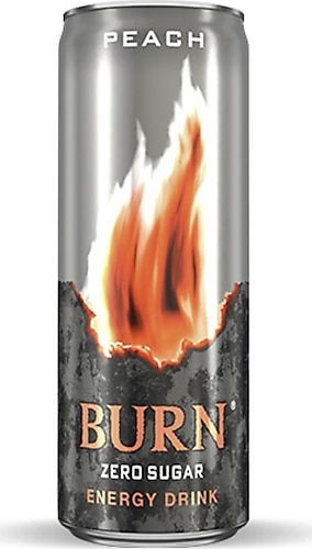 Burn Zero Sugar Peach Enerji İçeceği 250 ml