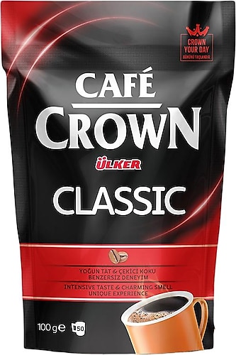 Cafe Crown Classic Kahve 100 gr