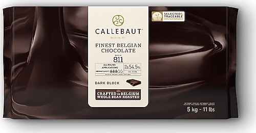 Callebaut Bitter 811 Blok Çikolata 5 kg