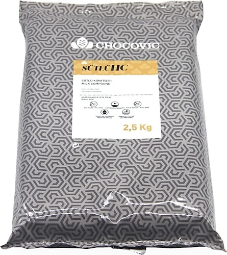 Callebaut Chocovic Sütlü Konfiseri Çikolata (2.5 Kg)