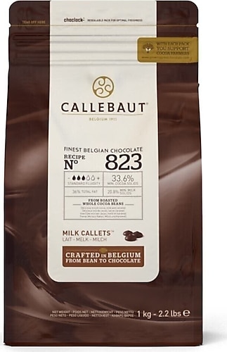 Callebaut Sütlü Çikolata 1 KG