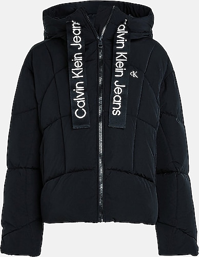 Calvin Klein J20J221901 Kapüşonlu Kadın Şişme Mont