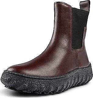 CAMPER Kadın Ground K400654-005 Deri Bot Bordo 39