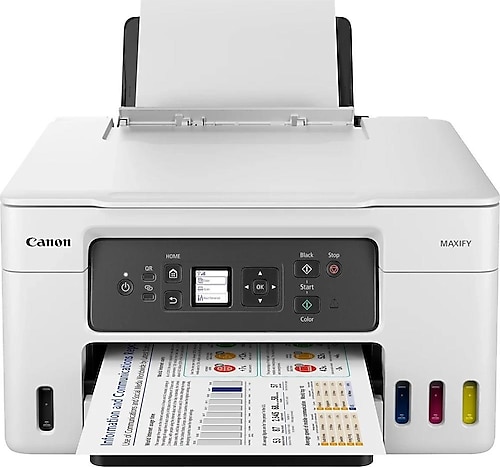 Canon Maxify GX3040 Wi-Fi + Tarayıcı + Fotokopi Renkli Çok Fonksiyonlu Tanklı Mürekkep Püskürtmeli Yazıcı