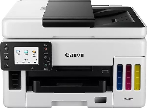 Canon Maxify GX6040 Wi-Fi + Tarayıcı + Fotokopi Renkli Çok Fonksiyonlu Tanklı Mürekkep Püskürtmeli Yazıcı