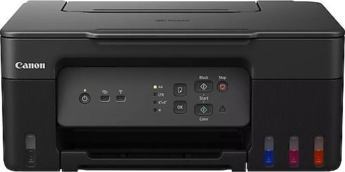Canon Pixma G3430 Siyah Wi-Fi + Tarayıcı + Fotokopi Renkli Çok Fonksiyonlu Tanklı Mürekkep Püskürtmeli Yazıcı