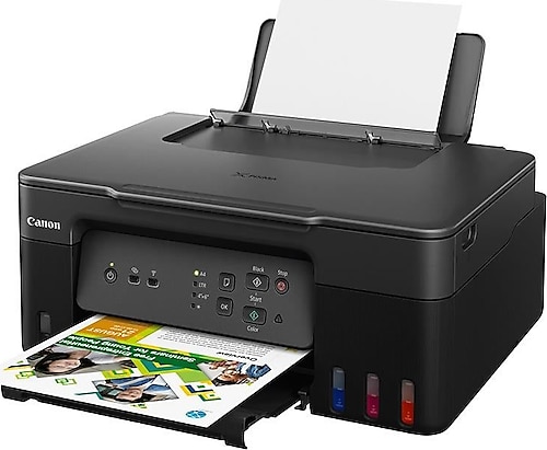 Canon Pixma G3430 Wi-Fi + Tarayıcı + Fotokopi Renkli Çok Fonksiyonlu Tanklı Mürekkep Püskürtmeli Yazıcı