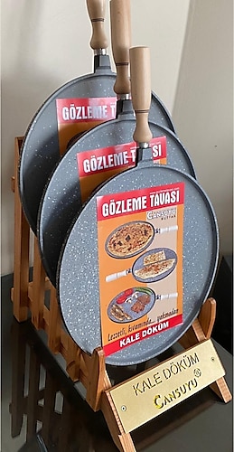 Cansuyu 36 cm Döküm Gözleme Tavası
