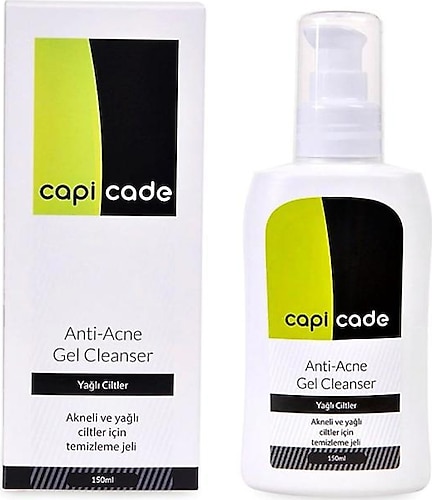 Capicade Akne Yağlı Ciltler İçin Temizleme Jeli 150 ml