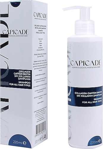 Capicade Collagen Caffein Biotin Şampuan 220 ml