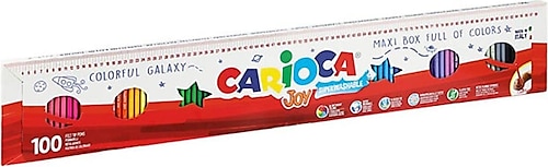 Carioca Joy Süper Yıkanabilir 100'lü Keçeli Kalem Seti
