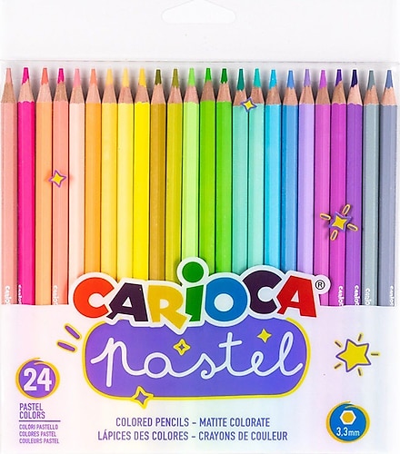 Carioca Pastel 24'lü Kuru Boya Seti