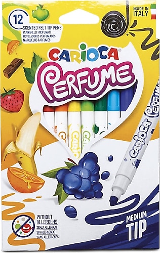Carioca Perfume Kokulu 12'li Keçeli Kalem Seti
