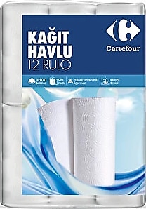 Carrefour 2 Katlı 12'li Kağıt Havlu