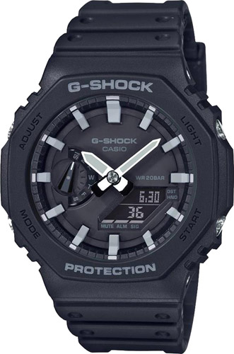 Casio G-Shock GA-2100-1ADR Siyah Erkek Kol Saati