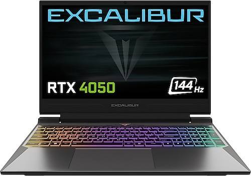 Casper Excalibur G870.1245-BFA0X-B i5-12450H 16 GB 1 TB SSD RTX4050 15.6" Full HD Gaming Laptop