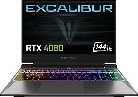 Casper Excalibur G870.1270-DXB0X-B i7-12700H 32 GB 2 TB SSD RTX4060 15.6" Full HD Gaming Laptop