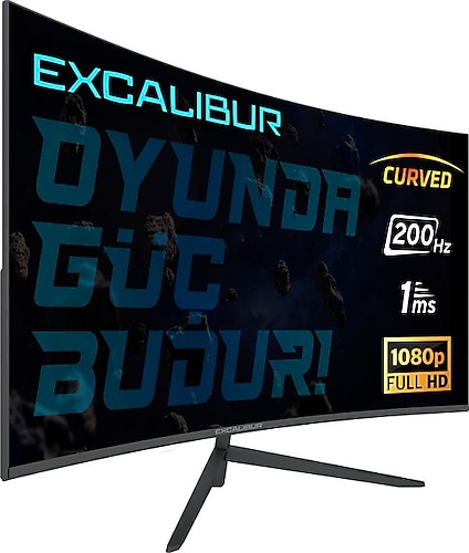 Casper Excalibur M.E27FHD-G 27" 1 ms Full HD FreeSync Curved Oyuncu Monitörü