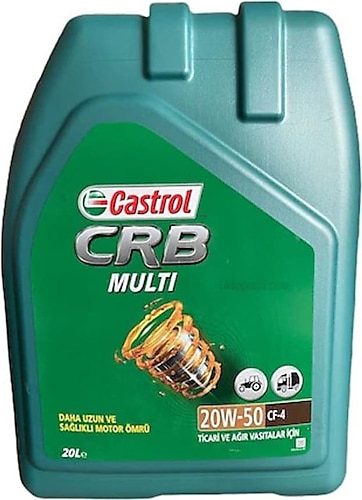 Castrol CRB Multi 20W-50 20 lt Motor Yağı