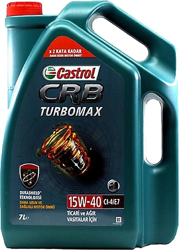 Castrol CRB Turbomax 15W-40 CI-4/E7 7 lt Motor Yağı
