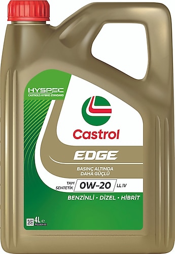 Castrol Edge 0W-20 LL IV 4 lt Motor Yağı - 2024