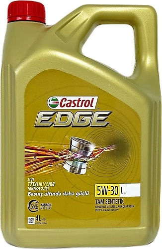 Castrol Edge 5W-30 LL 4 lt Motor Yağı - 2023