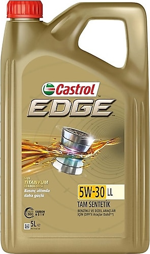Castrol Edge 5W-30 LL 5 lt Motor Yağı - 2023