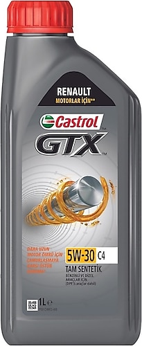 Castrol GTX 5W-30 C4 1 lt Motor Yağı