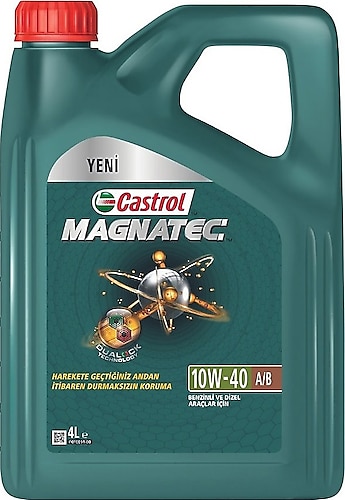 Castrol Magnatec 10W-40 A/B 4 lt Motor Yağı - 2024